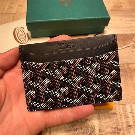 card case goyard|goyard saint sulpice card wallet.